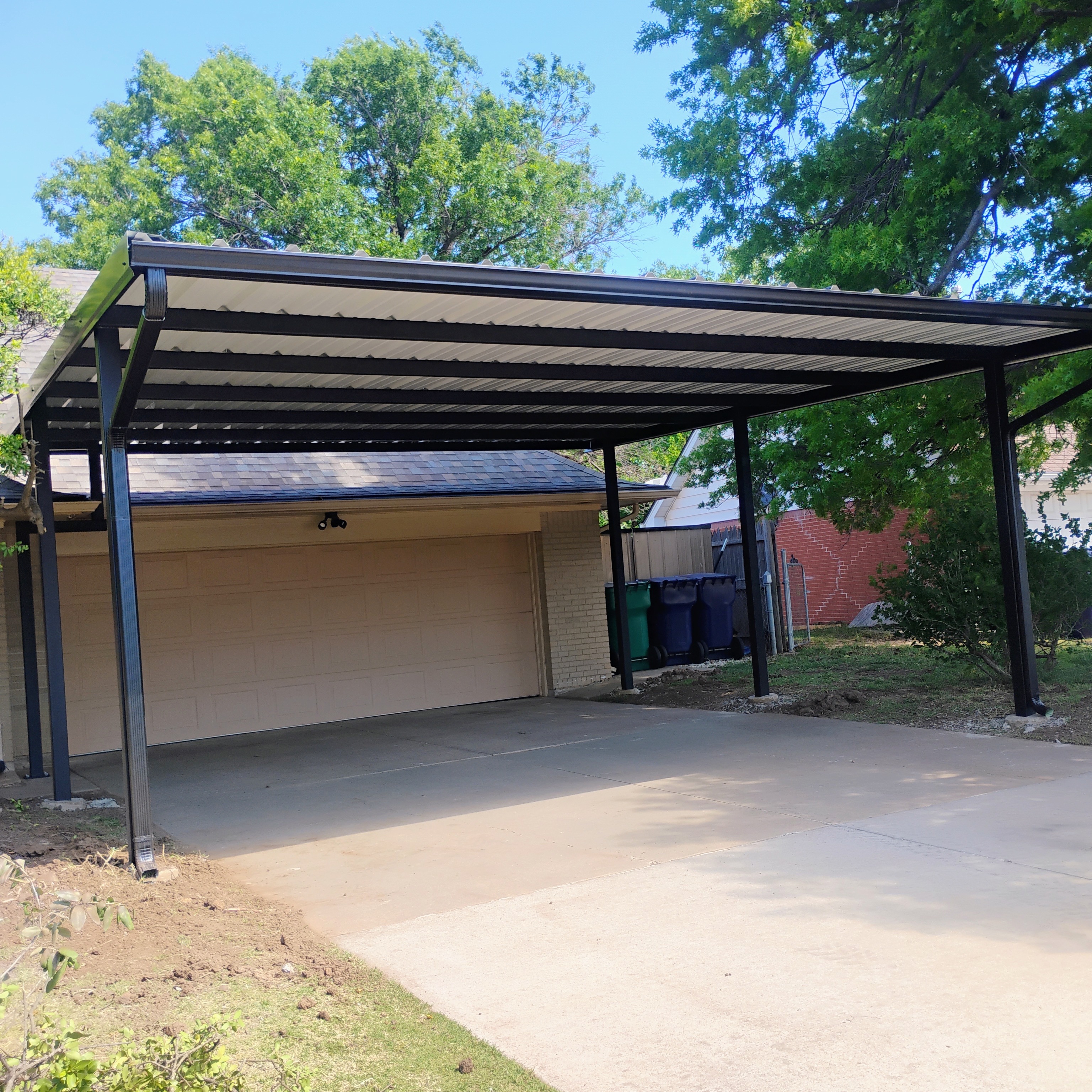 Metal carport by Forever Carports